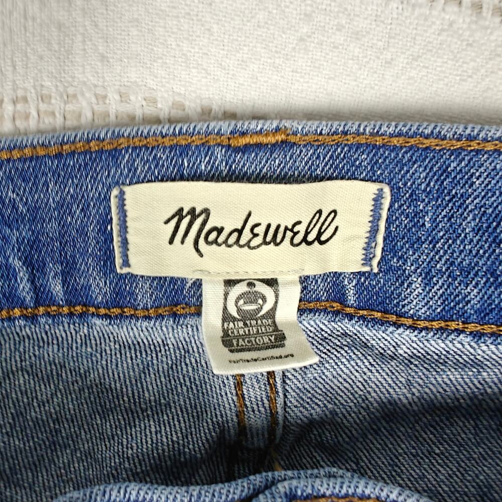 Madewell Low Rise Perfect Vintage Medium Wash Jeans Size 30 - Picture 8 of 9